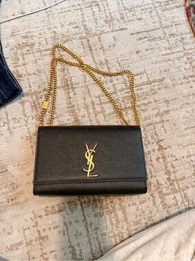 Saint Laurent Black Kate Bag